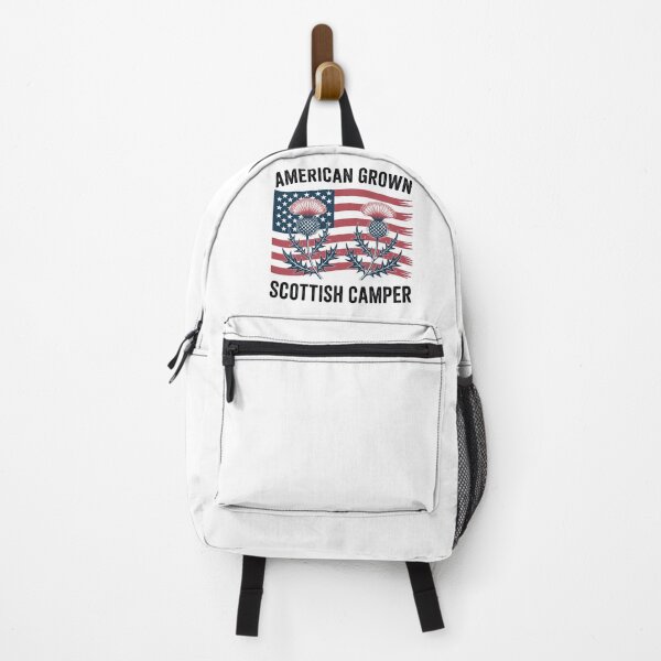 Item preview, American Grown Scottish Camper Shirt | Scottish American Camping Tee designed and sold by EXATEES ⭐⭐⭐⭐⭐.