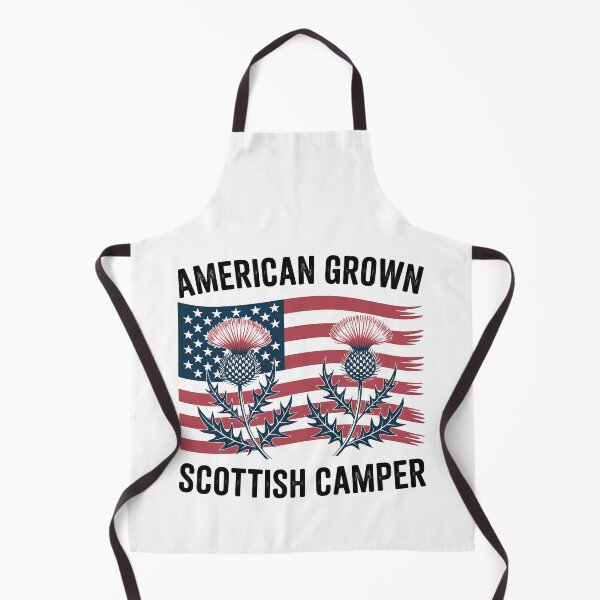 Item preview, American Grown Scottish Camper Shirt | Scottish American Camping Tee designed and sold by EXATEES ⭐⭐⭐⭐⭐.