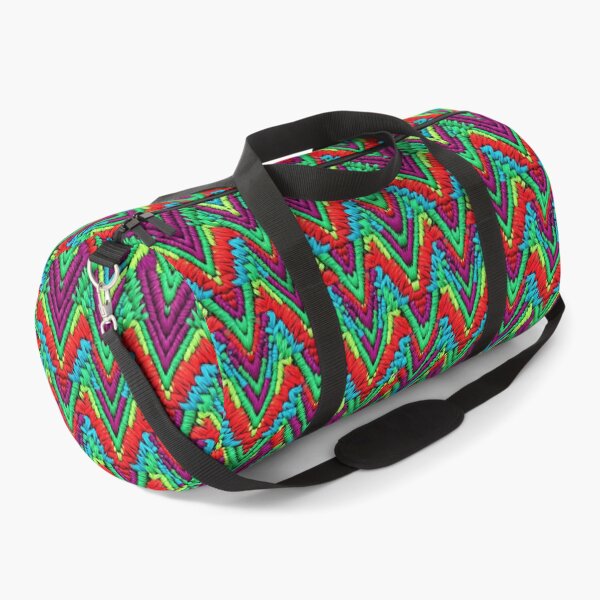 Item preview, Vibrant Neon Tribal Chevron Woven Pattern designed and sold by ElementoVisual.
