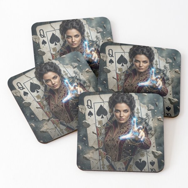 Aperçu de l'œuvre The Queen of Dark Magic créée et vendue par Marketflowcreation .