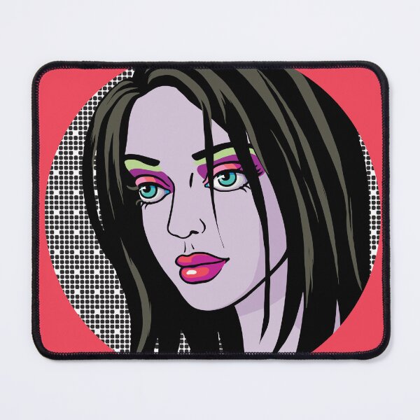 Item preview, Colorful Pop and Op Art Portrait of a Woman designed and sold by cremedecolor.