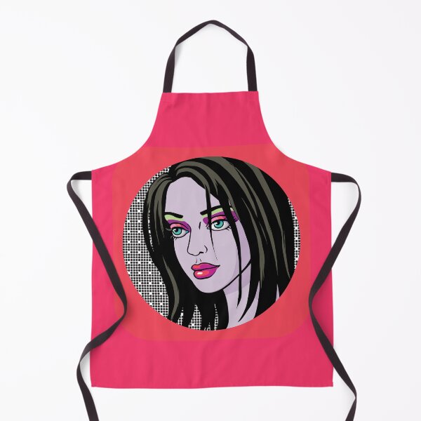 Item preview, Colorful Pop and Op Art Portrait of a Woman designed and sold by cremedecolor.
