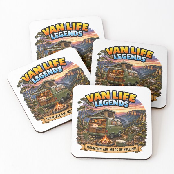 Item preview, Adventures Across Australia – Van Life Legends designed and sold by Holiday-Hunter.