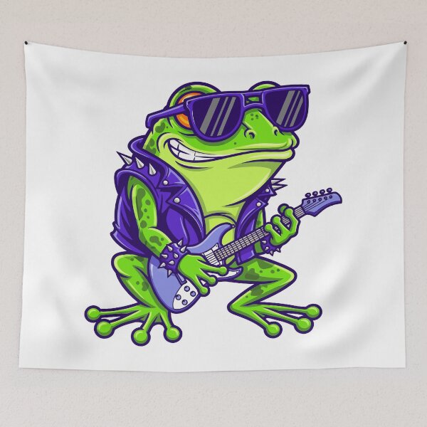 Item preview, Rocker Frog designed and sold by Amir Faysal.