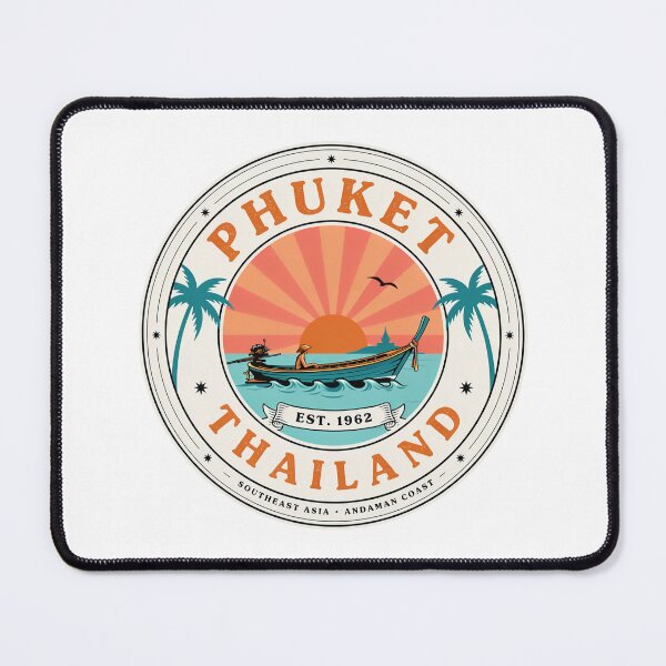Item preview, Phuket Thailand - Longtail Boat Sunset designed and sold by ArcticFoxStudio.