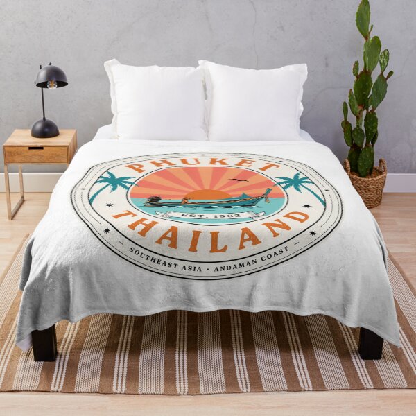 Item preview, Phuket Thailand - Longtail Boat Sunset designed and sold by ArcticFoxStudio.
