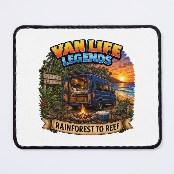 Item preview, Exploring Australia on Wheels – Van Life Legends designed and sold by Holiday-Hunter.