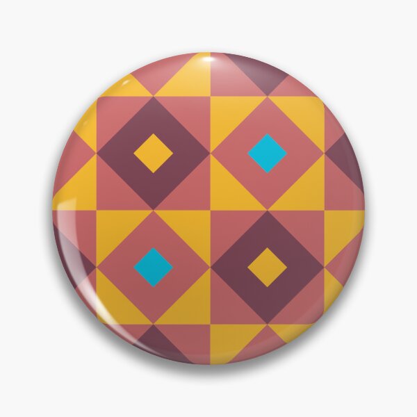 Item preview, Geometric colourful tiles pattern artwork designed and sold by - Designspace -.