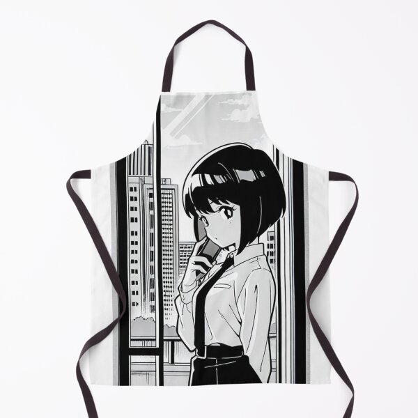 Item preview, Urban Scene - Woman on phone call near window designed and sold by AnimeShin.