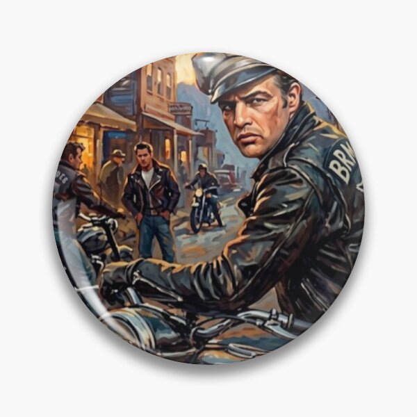 Item preview, Rebellion on Two Wheels. – The Wild One Fine Art Print designed and sold by Art's Diner.