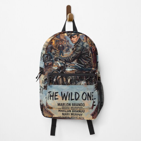 Item preview, Rebellion on Two Wheels. – The Wild One Fine Art Print designed and sold by Art's Diner.