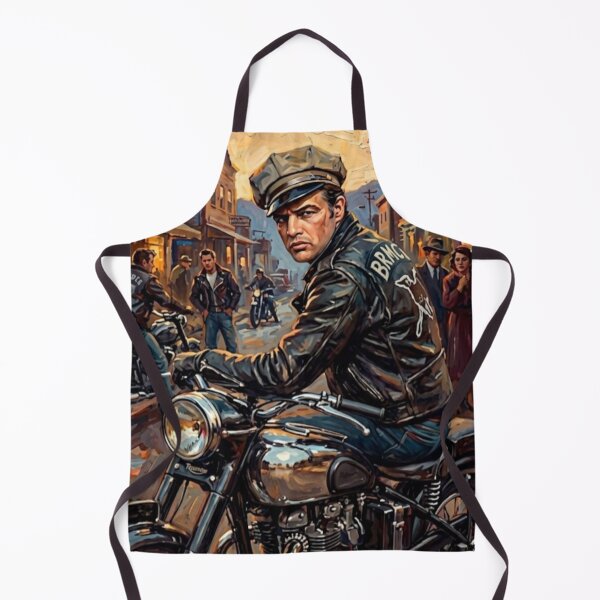 Item preview, Rebellion on Two Wheels. – The Wild One Fine Art Print designed and sold by Art's Diner.