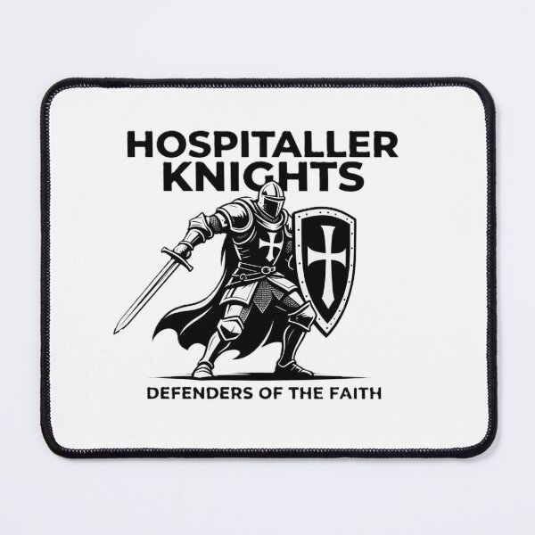 Item preview, Hospitaller Knights – Defenders of the Faith Medieval Warrior Design designed and sold by VladisWorld.