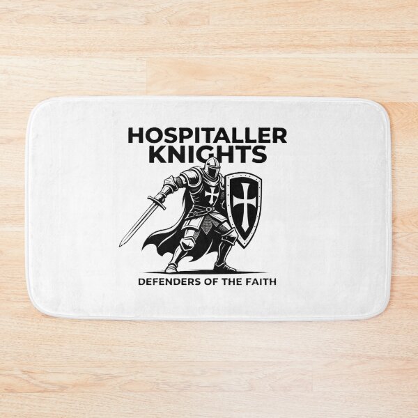 Item preview, Hospitaller Knights – Defenders of the Faith Medieval Warrior Design designed and sold by VladisWorld.