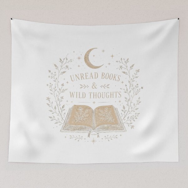 Item preview, Unread Books & Wild Thoughts designed and sold by Mysthor-Designs.