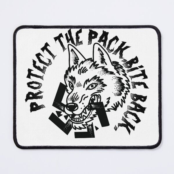 Item preview, protect the pack.bite back (antifa) designed and sold by remerasnerdas.
