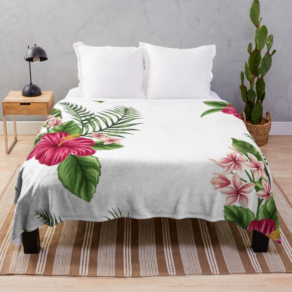 Item preview, Tropical Hibiscus Flowers Bouquet designed and sold by animenosekaiii.