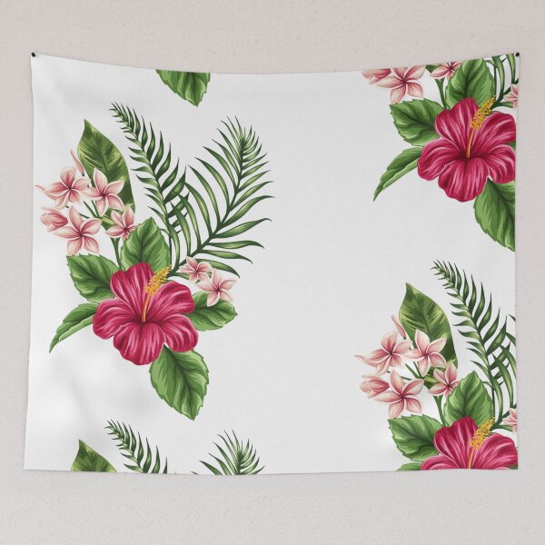 Item preview, Tropical Hibiscus Flowers Bouquet designed and sold by animenosekaiii.