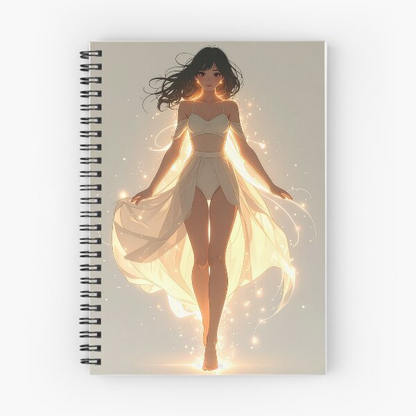 Item preview, Anime Goddess Girl In White Dress  designed and sold by BetweenForms.