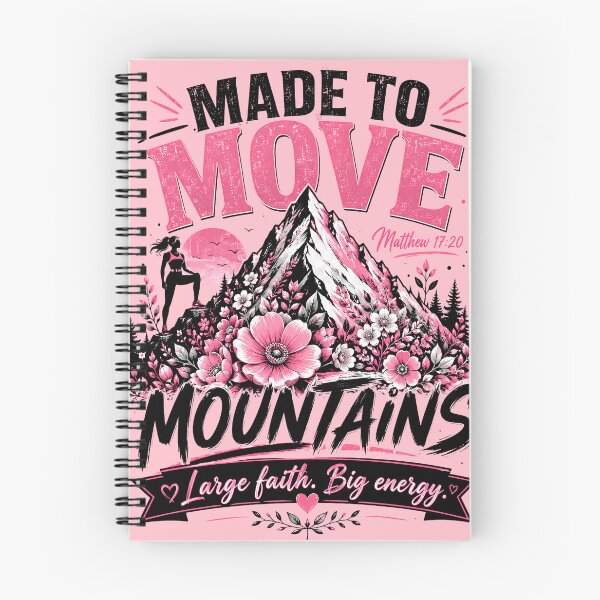 Item preview, Made to Move Mountains – Matthew 17:20 designed and sold by KDR-Designs.