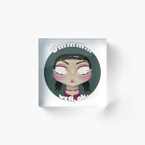 Item preview, Ummm… well, ok - sassy thoughts designed and sold by BlackMuffinDigital.