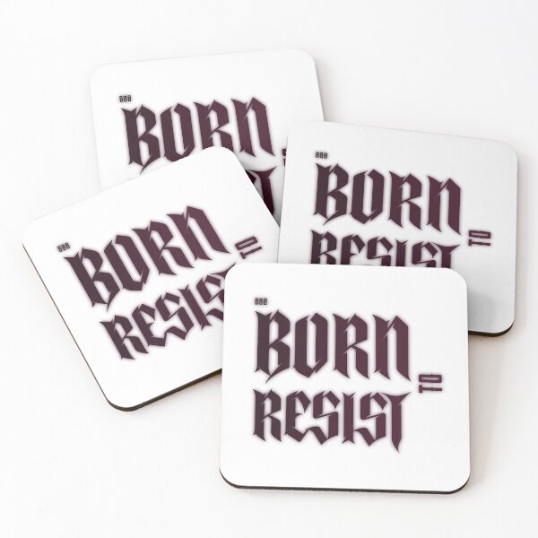 Item preview, 888 Born to Resist Gothic T-Shirt designed and sold by Mosidrip.