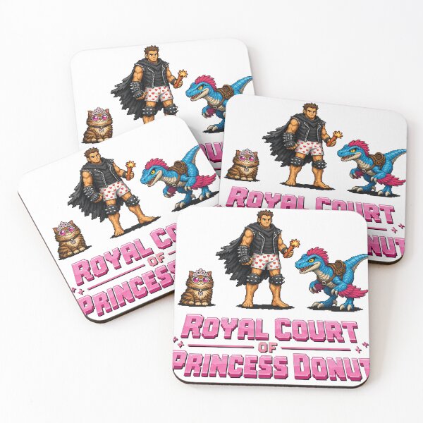 Item preview, Dungeon Royal Court - 8 Bit (Pink)  designed and sold by HTown-Otter T-Shirts & More .