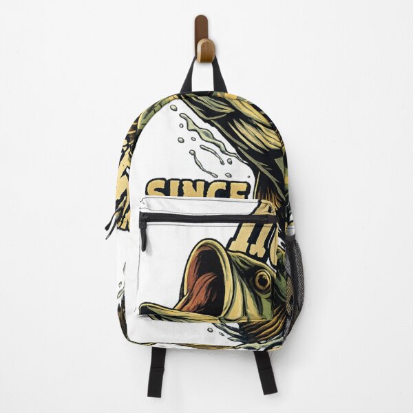Item preview, Hooked Since Day One – Vintage Bass Fishing Design designed and sold by AMIR PRO .