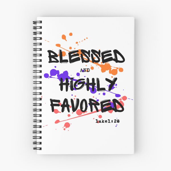 Item preview, Bleased And Highly Favored  designed and sold by PRINTBLEKERS.