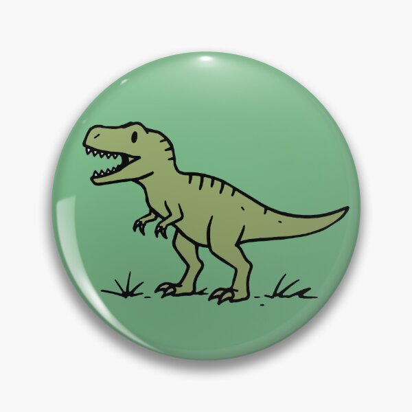 Item preview, Cute T-Rex Dinosaur Doodle designed and sold by pixiedustpaint.