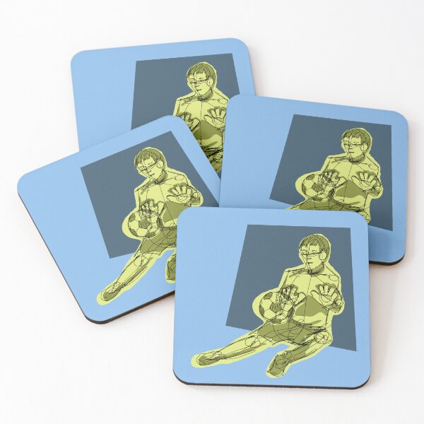 Item preview, Block Goalkeeper with blue background  designed and sold by missmann.