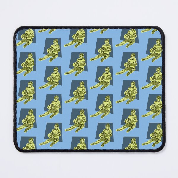 Item preview, Block Goalkeeper with blue background designed and sold by missmann.