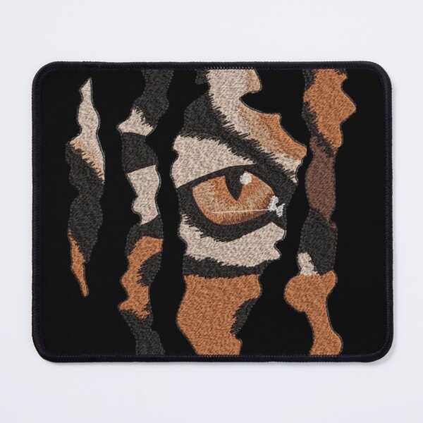 Item preview, Tiger Eye Through Claw Scratches | Embroidered Wild Predator Design designed and sold by Tamawy.