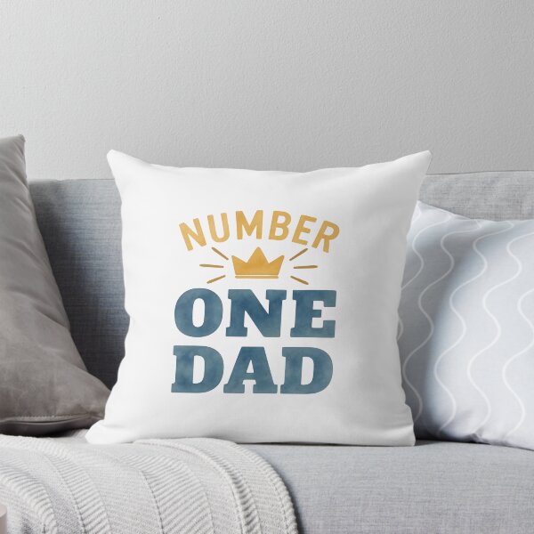 Item preview, Number 1 Dad with Blue & Gold Crown designed and sold by jeweleddesigns.