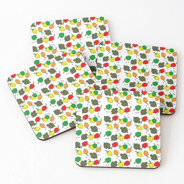 Item preview, Spice Up Yuh Life- Caribbean Flavours, All over pattern designed and sold by SorilTee Designs.