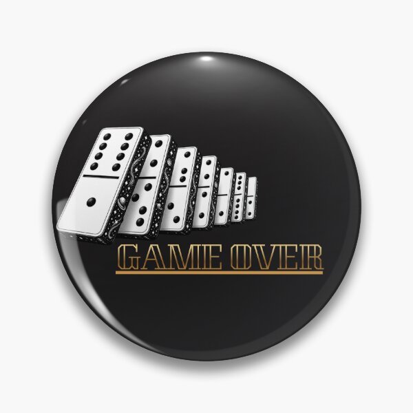 Item preview, Special Edition: Domino Game Over designed and sold by CosmicVoid Verse.