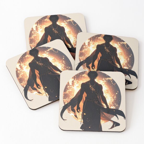 Item preview, Anime Man Silhouette Fantasy Design designed and sold by BetweenForms.