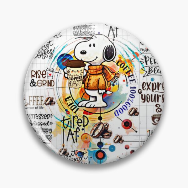 Item preview, Dreamy Cafe, Snoop Dog Drinking Coffee designed and sold by Rosa1977.