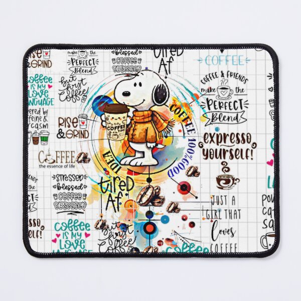 Item preview, Dreamy Cafe, Snoop Dog Drinking Coffee designed and sold by Rosa1977.