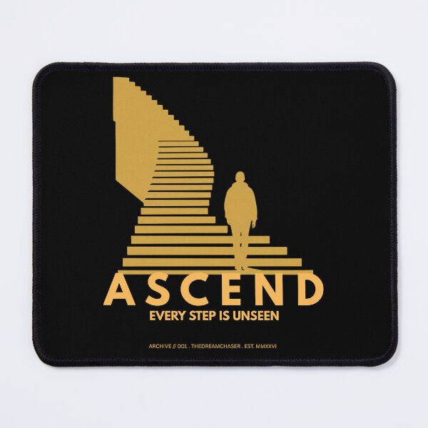 Item preview, Ascend - Every Step Is Unseen Staircase Art Shirt & Poster Dark Edition designed and sold by THEDREAMCHASER.