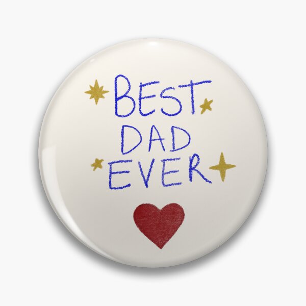 Item preview, Best Dad Ever Cute Handwritten Typography With Heart designed and sold by Pop & Punch.