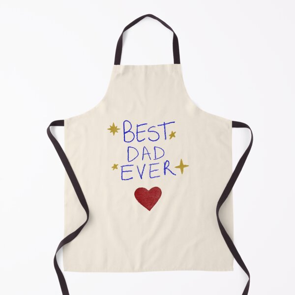Item preview, Best Dad Ever Cute Handwritten Typography With Heart designed and sold by Pop & Punch.