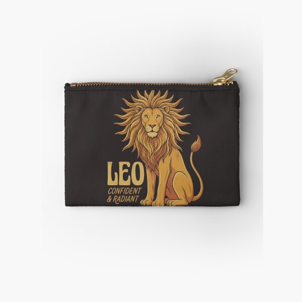 Item preview, Leo Zodiac Lion Design – Confident & Radiant Astrology Daily Horoscope Art | Leo Gift Idea designed and sold by Bhaskar Digital Art.