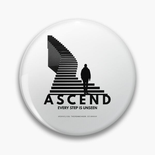 Item preview, Every Step Is Unseen Staircase Art Shirt & Poster Light Edition designed and sold by THEDREAMCHASER.