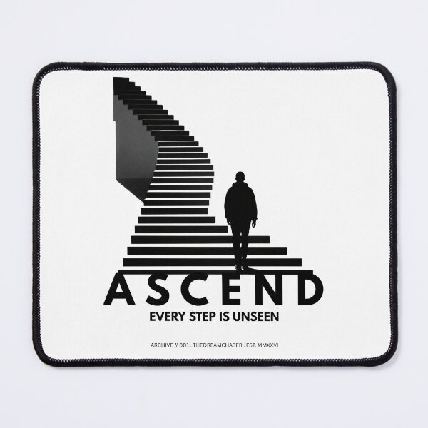 Item preview, Every Step Is Unseen Staircase Art Shirt & Poster Light Edition designed and sold by THEDREAMCHASER.
