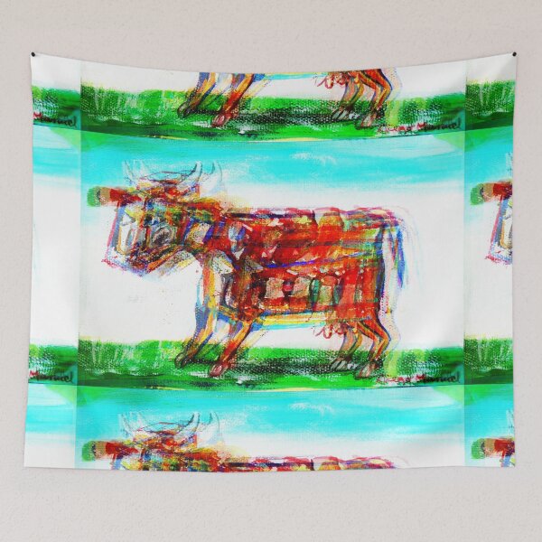 Item preview, Argentine cow designed and sold by Diego Manuel Rodriguez.