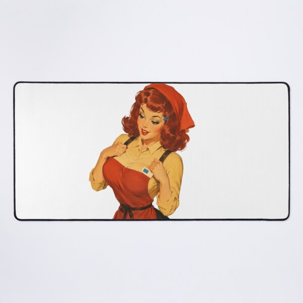 Item preview, Retro Apron Beauty Vintage Pinup designed and sold by Cosplayvintage.