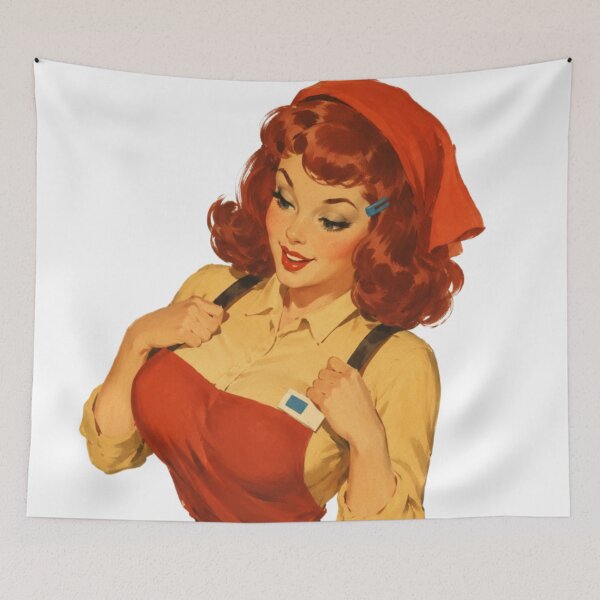 Item preview, Retro Apron Beauty Vintage Pinup designed and sold by Cosplayvintage.