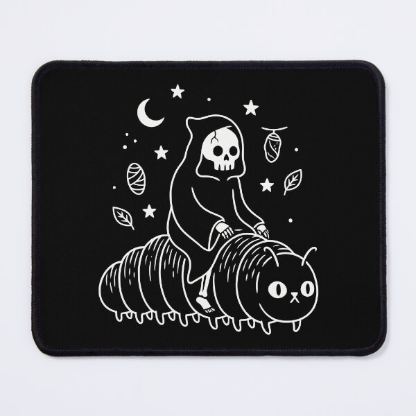 Item preview, Grim Reaper Riding a Caterpillar designed and sold by Amir Faysal.