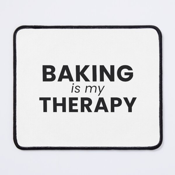 Item preview, Baking Is My Therapy Funny Baker Baking Tee designed and sold by 7Four1 Designs.